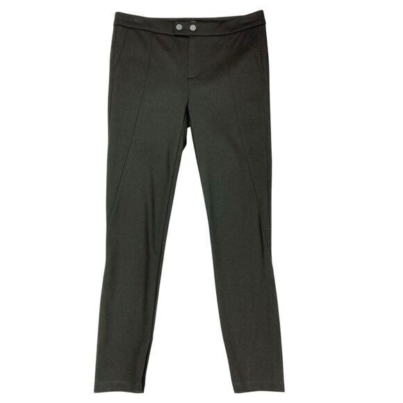 Vince Pants Women Size 6 Black Skinny Ankle Zip Stretchy Business Casual Comfort - Picture 1 of 15